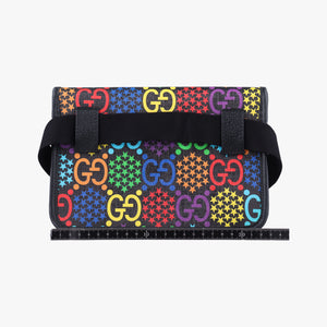 GG Psychedelic Black×Multicolour PVC coated canvas C031570545