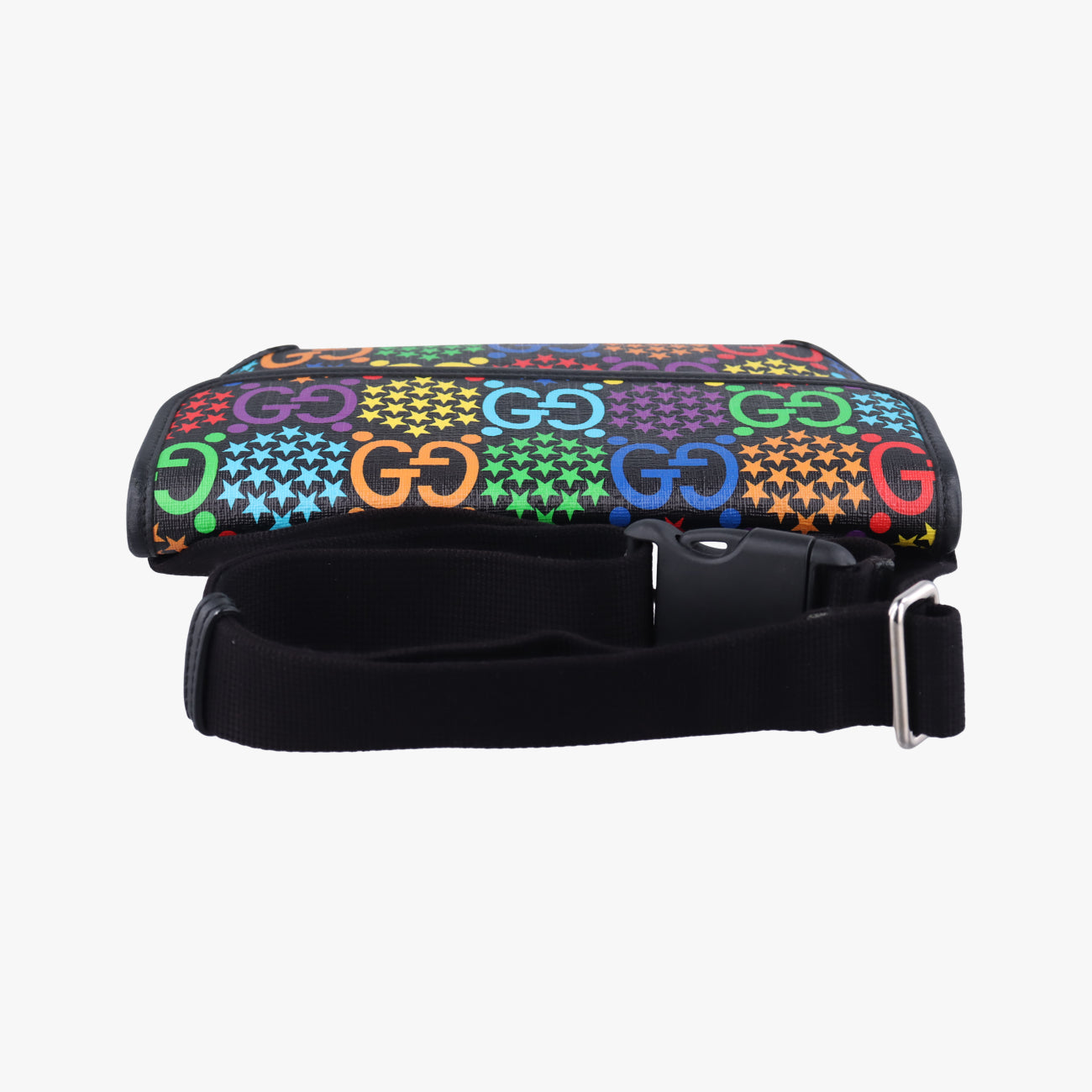 GG Psychedelic Black×Multicolour PVC coated canvas C031570545