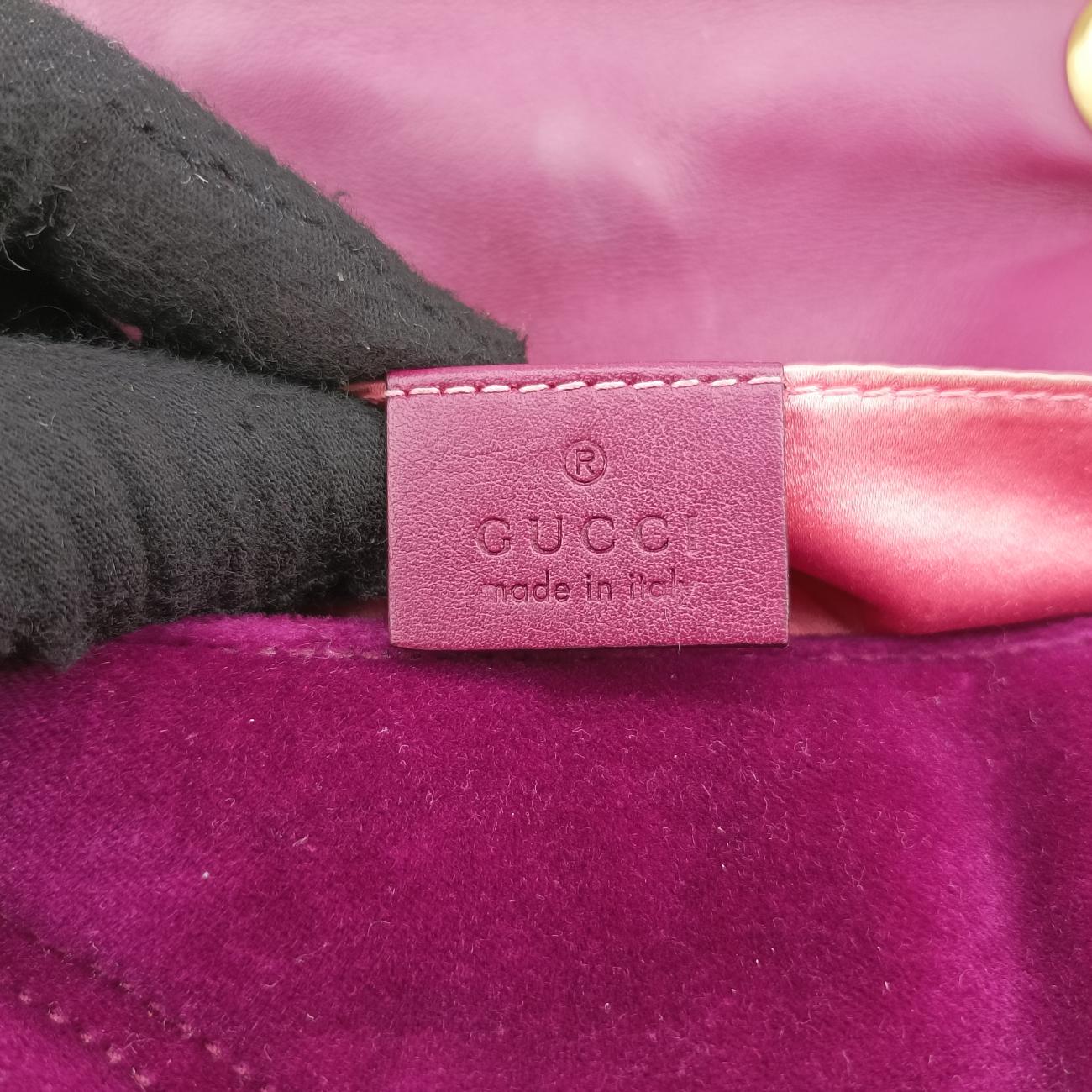 GG Marmont Rose velour E023911520