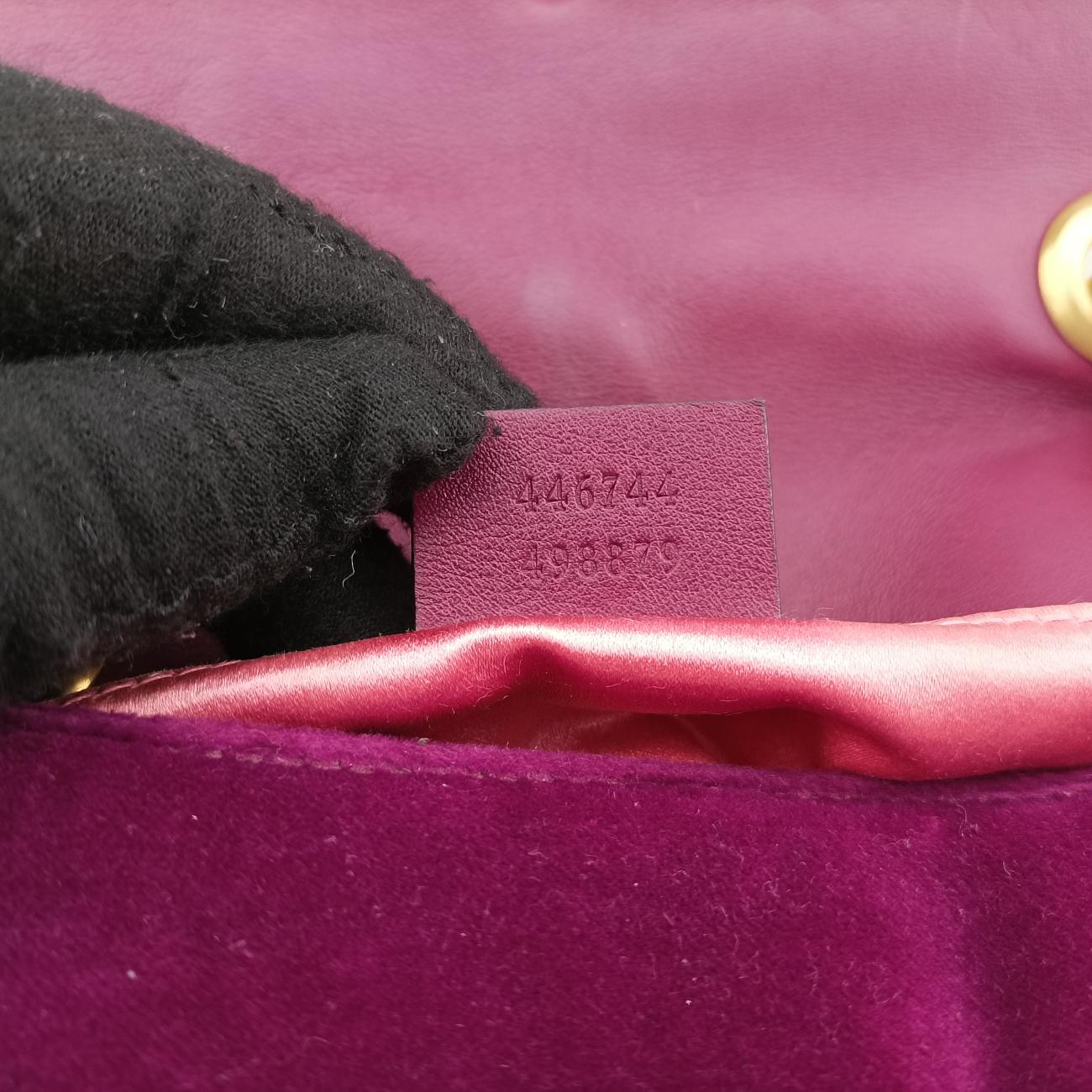 GG Marmont Rose velour E023911520