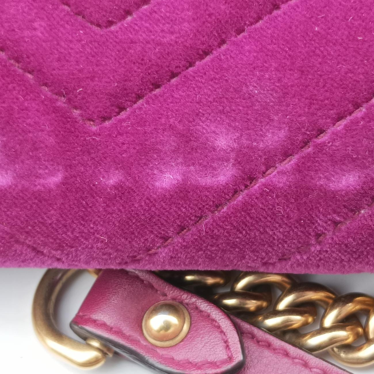 GG Marmont Rose velour E023911520