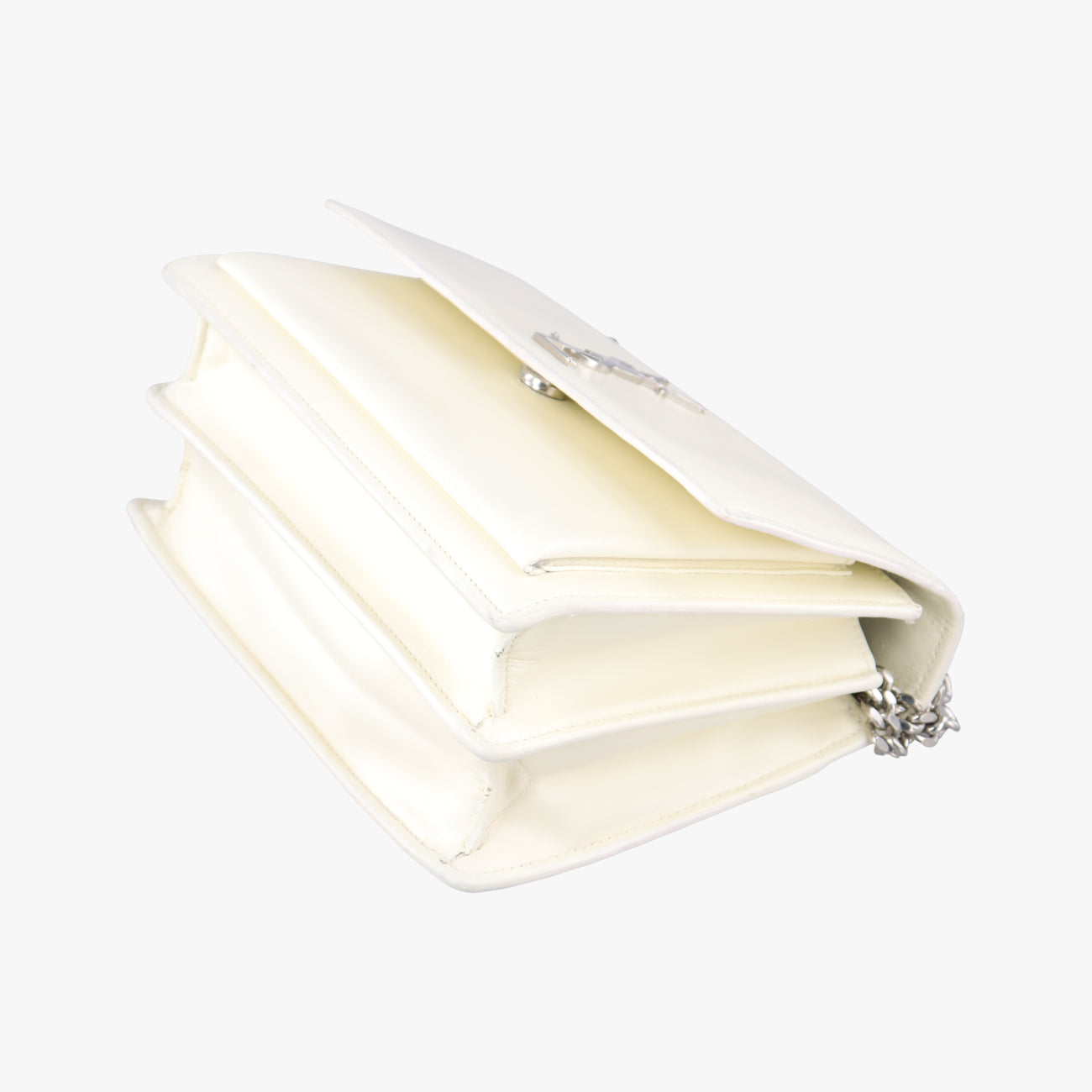 SUNSET White Leather FLY442906.1017