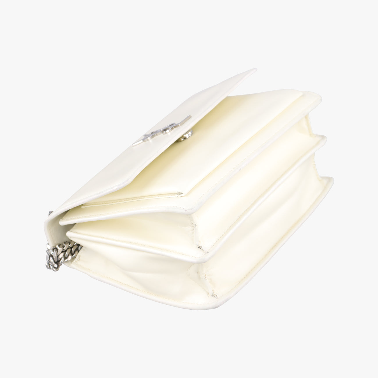 SUNSET White Leather FLY442906.1017