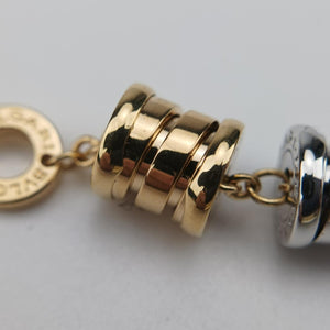 B.Zero1 Three Tone Gold Station Silver×golden AU750