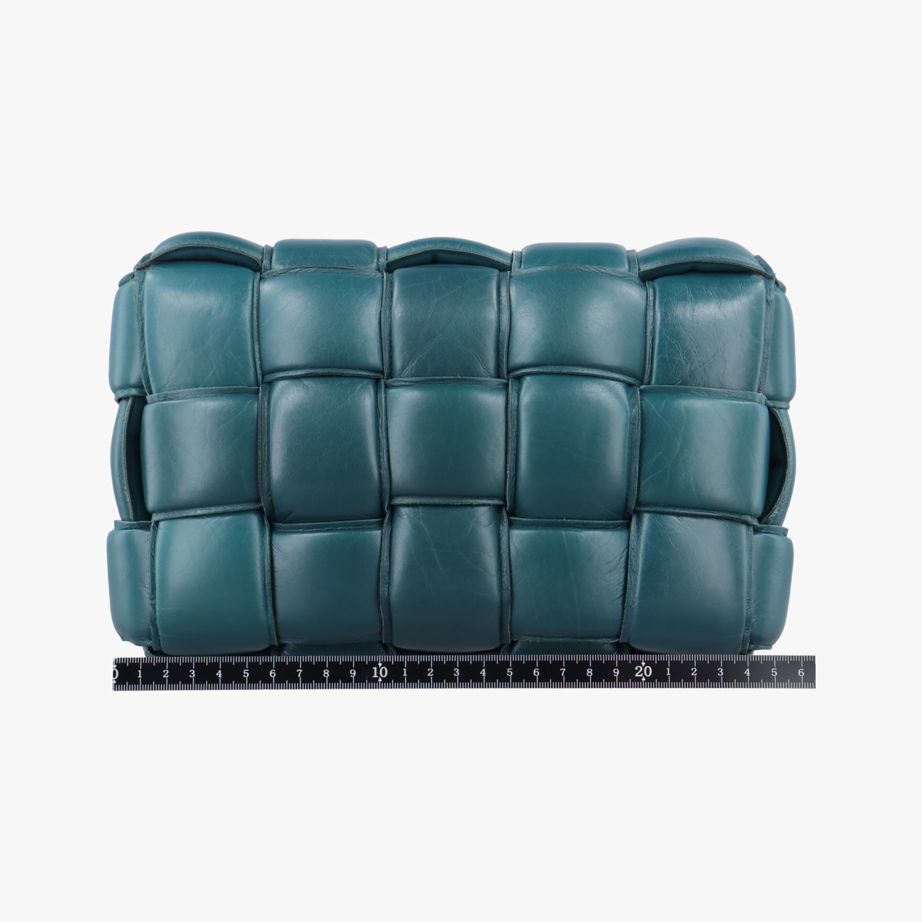 Padded CASSETTE Green lambskin B08485198X