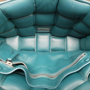 Padded CASSETTE Green lambskin B08485198X