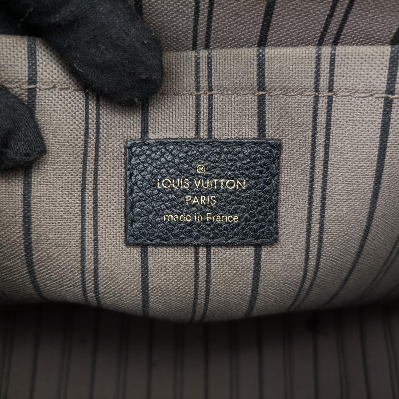 Montaigne GM Noir Monogram Empreinte SP0136