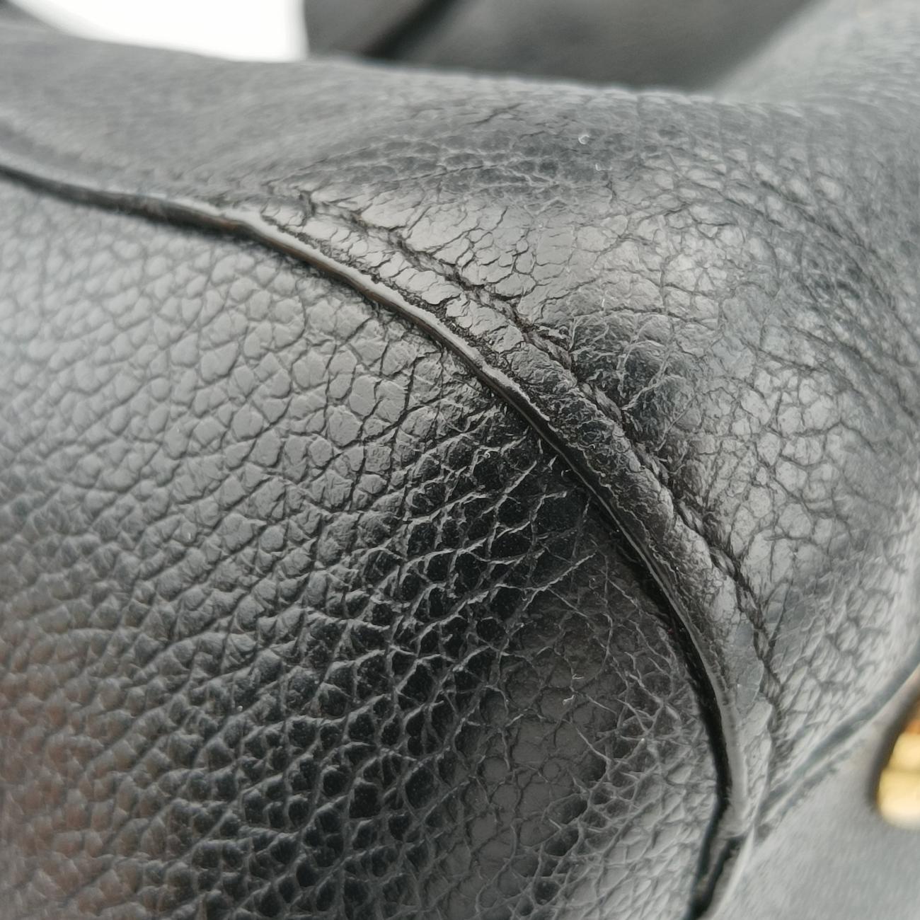 Montaigne GM Noir Monogram Empreinte SP0136