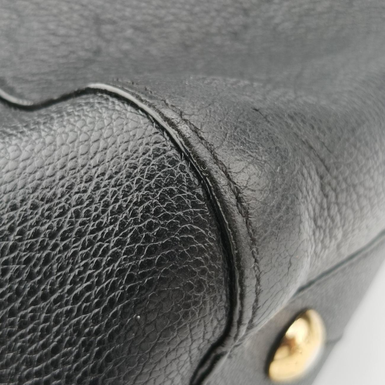 Montaigne GM Noir Monogram Empreinte SP0136
