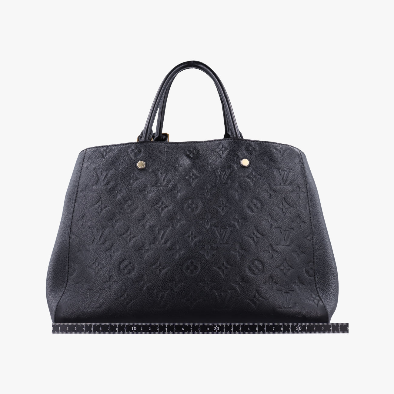 Montaigne GM Noir Monogram Empreinte SP0136