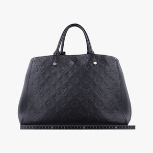 Montaigne GM Noir Monogram Empreinte SP0136