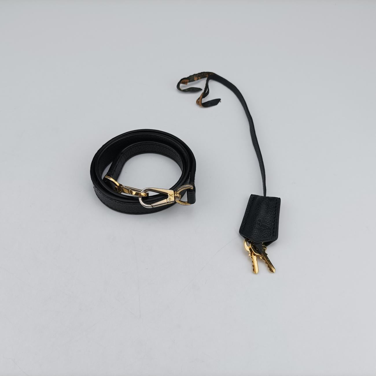 Montaigne GM Noir Monogram Empreinte SP0136