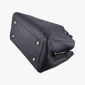 Montaigne GM Noir Monogram Empreinte SP0136