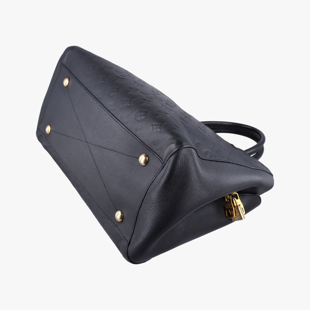 Montaigne GM Noir Monogram Empreinte SP0136