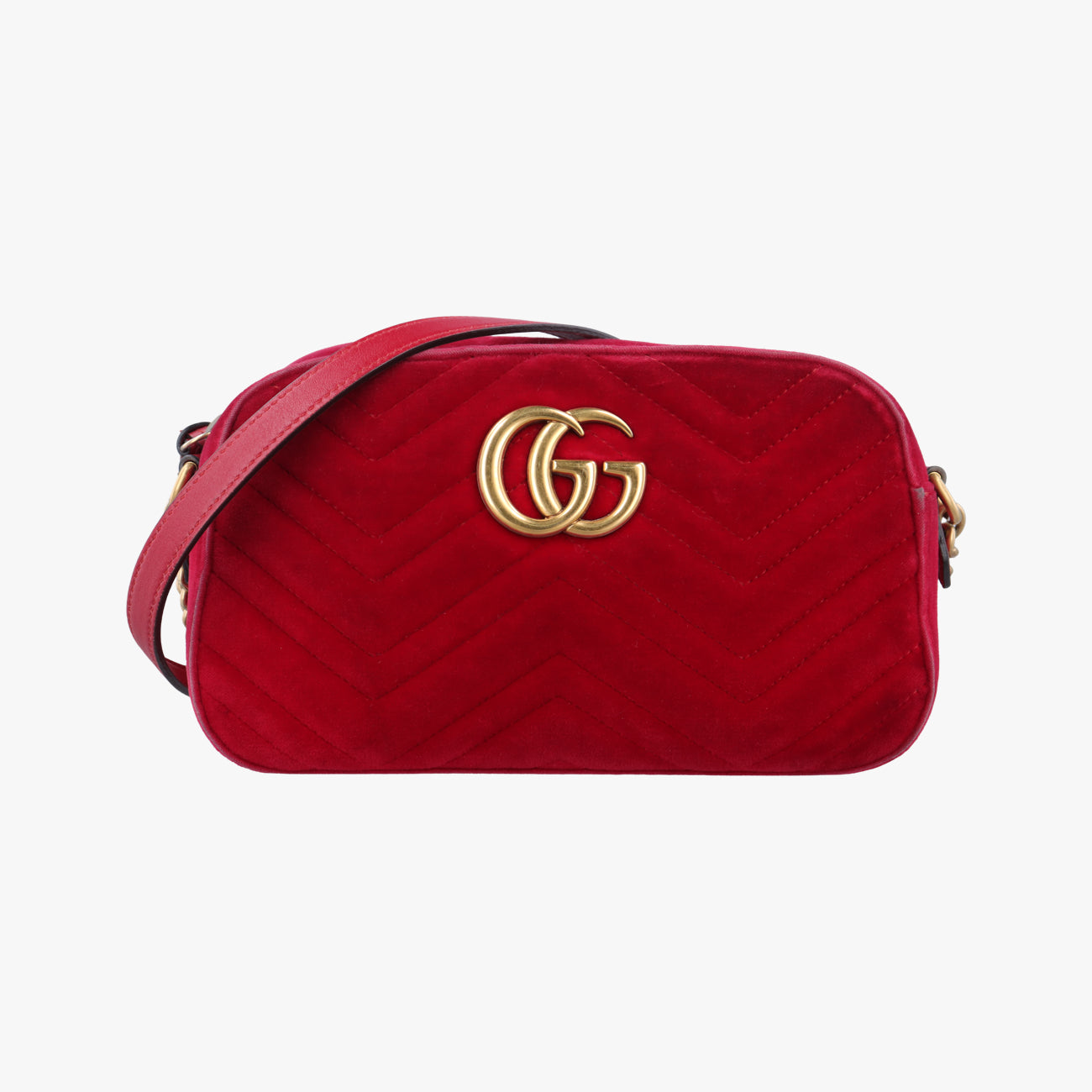GG Marmont Red velour H024900621