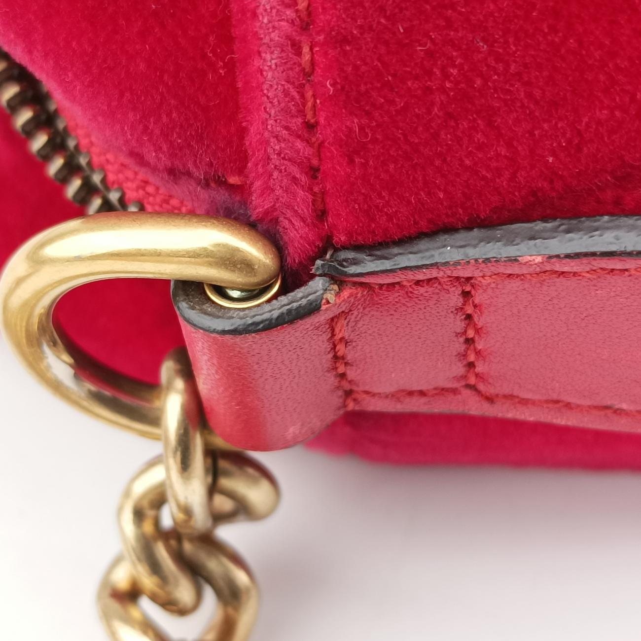 GG Marmont Red velour H024900621