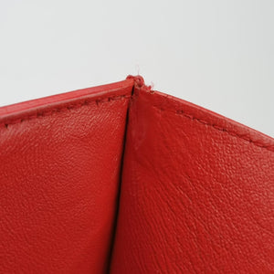 Luggage Small Square Phantom Orange Leather S-PA-1103