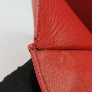 Luggage Small Square Phantom Orange Leather S-PA-1103