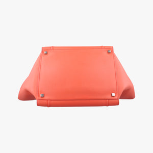 Luggage Small Square Phantom Orange Leather S-PA-1103