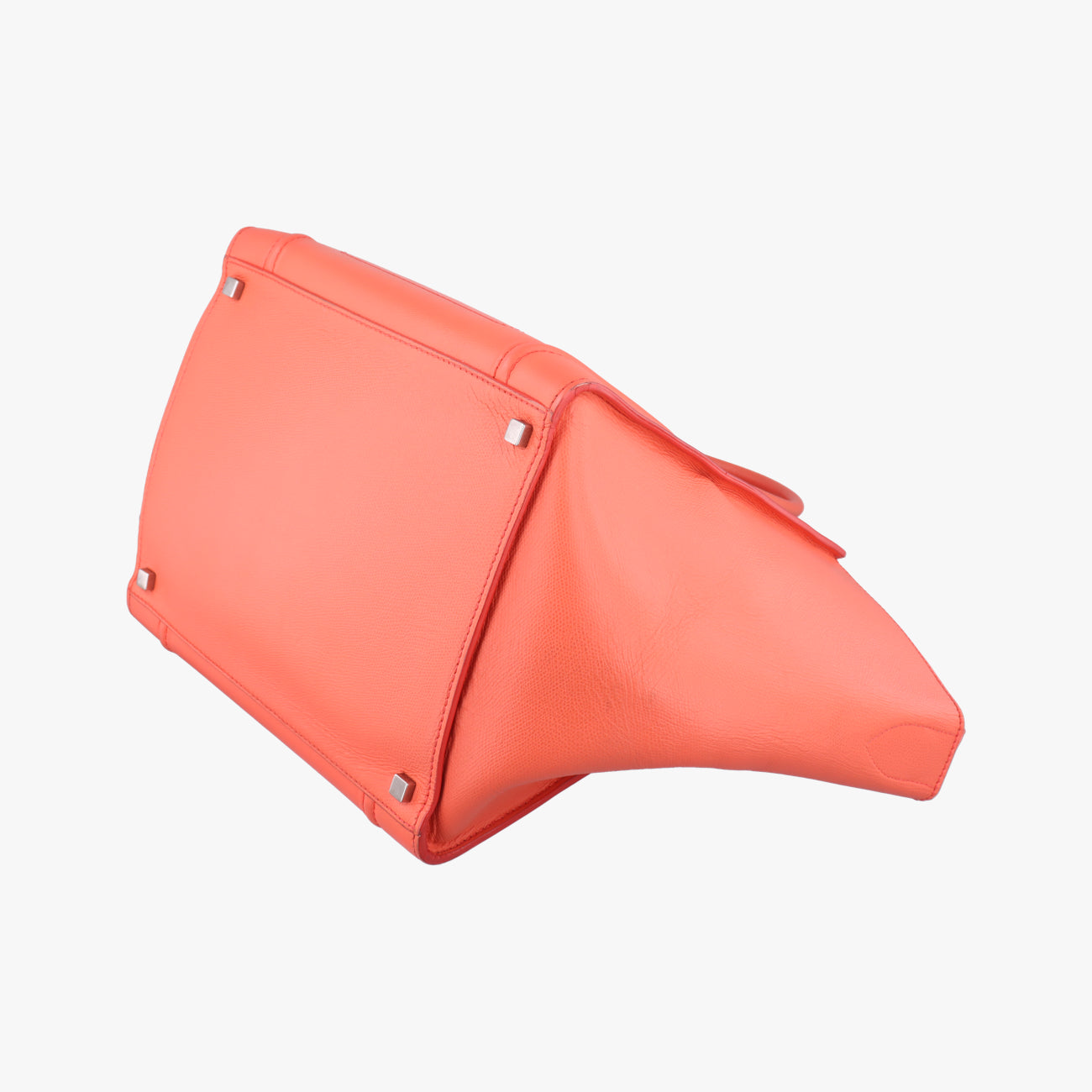Luggage Small Square Phantom Orange Leather S-PA-1103