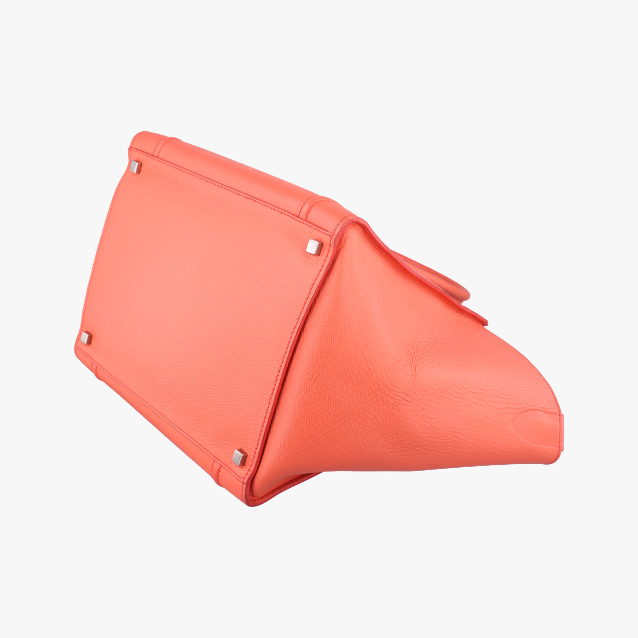 Luggage Small Square Phantom Orange Leather S-PA-1103