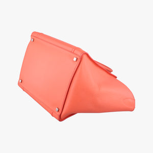 Luggage Small Square Phantom Orange Leather S-PA-1103