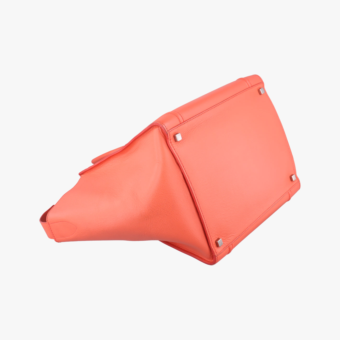 Luggage Small Square Phantom Orange Leather S-PA-1103