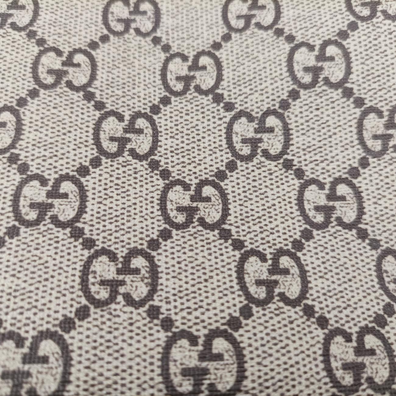 GG Supreme Bee Brown×Multicolour PVC coated canvas G023952262