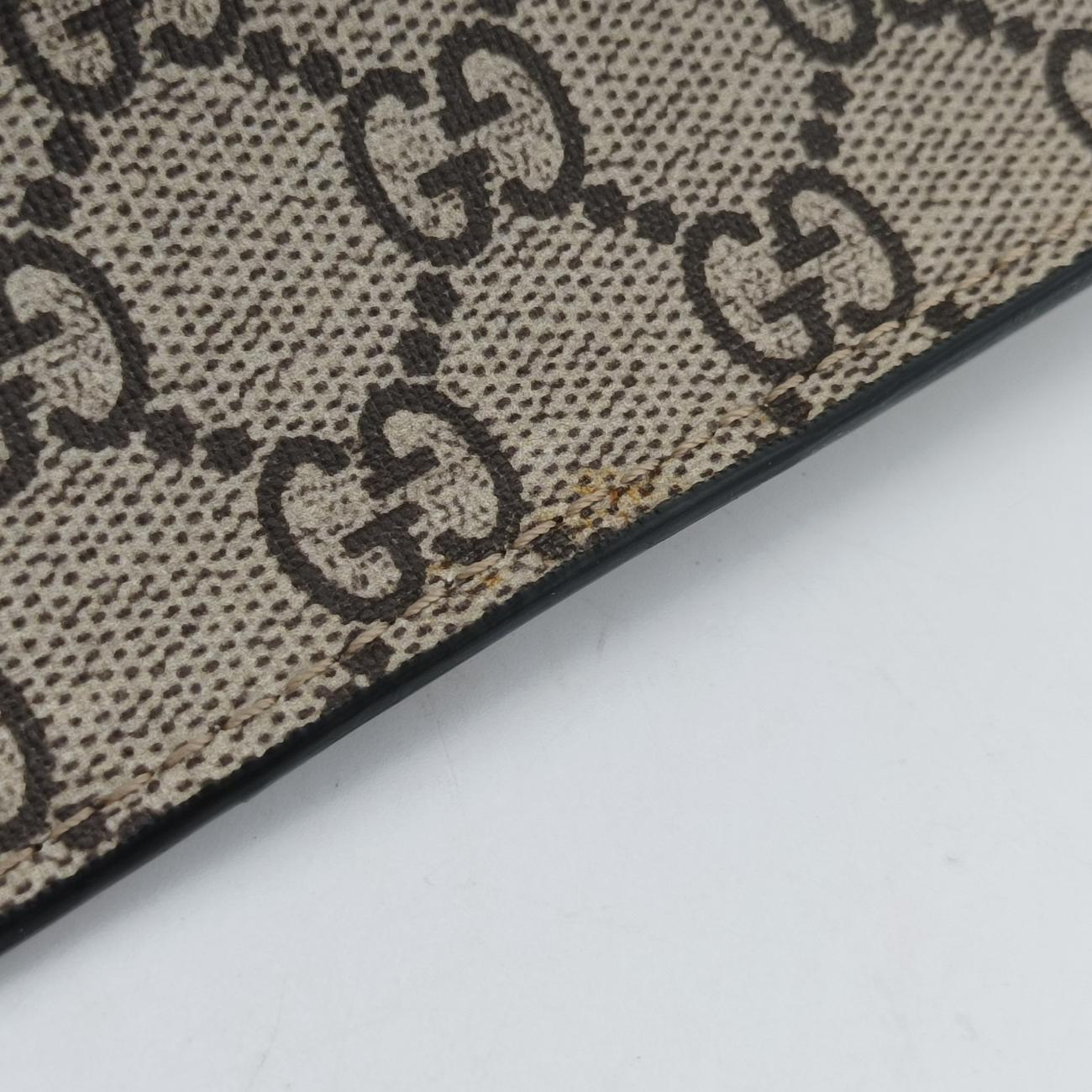 GG Supreme Bee Brown×Multicolour PVC coated canvas G023952262