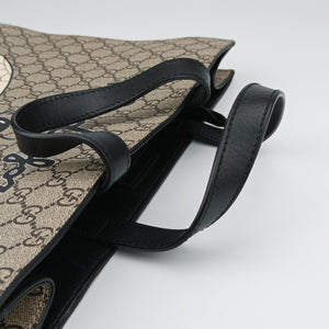 GG Supreme Bee Brown×Multicolour PVC coated canvas G023952262