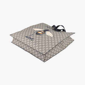 GG Supreme Bee Brown×Multicolour PVC coated canvas G023952262