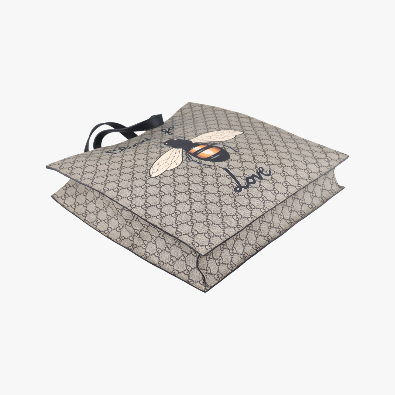 GG Supreme Bee Brown×Multicolour PVC coated canvas G023952262