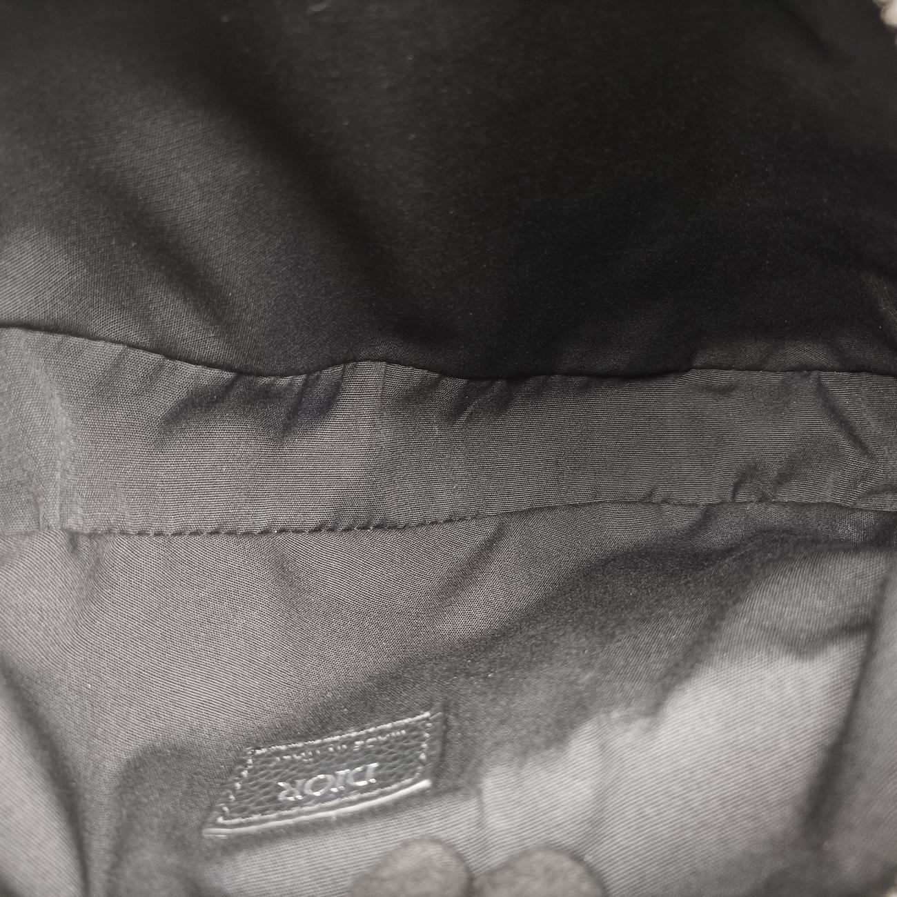 Saddlebags Gray x Navy Jacquard x Leather 21-BO-1210