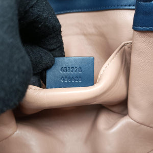 Broadway Pearl Bee Blue Leather D022501839