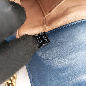 Broadway Pearl Bee Blue Leather D022501839