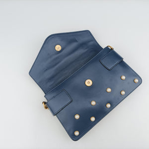 Broadway Pearl Bee Blue Leather D022501839