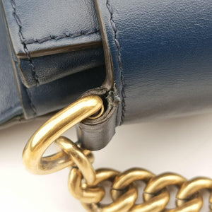 Broadway Pearl Bee Blue Leather D022501839