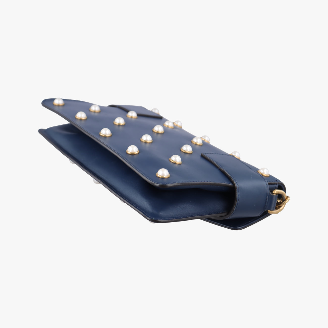 Broadway Pearl Bee Blue Leather D022501839