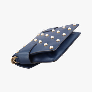 Broadway Pearl Bee Blue Leather D022501839
