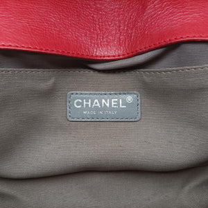 BOY CHANEL Red Leather 18893037