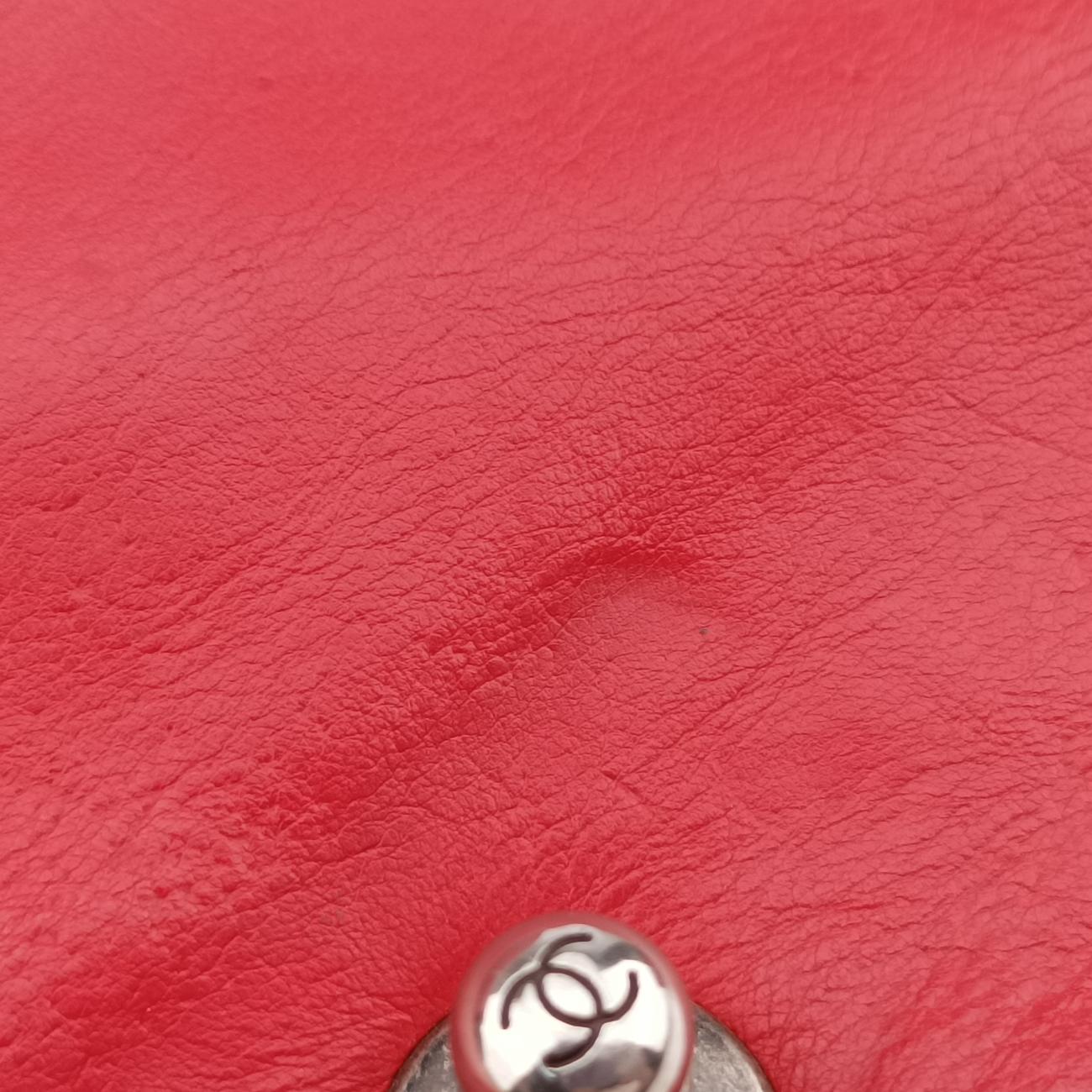 BOY CHANEL Red Leather 18893037