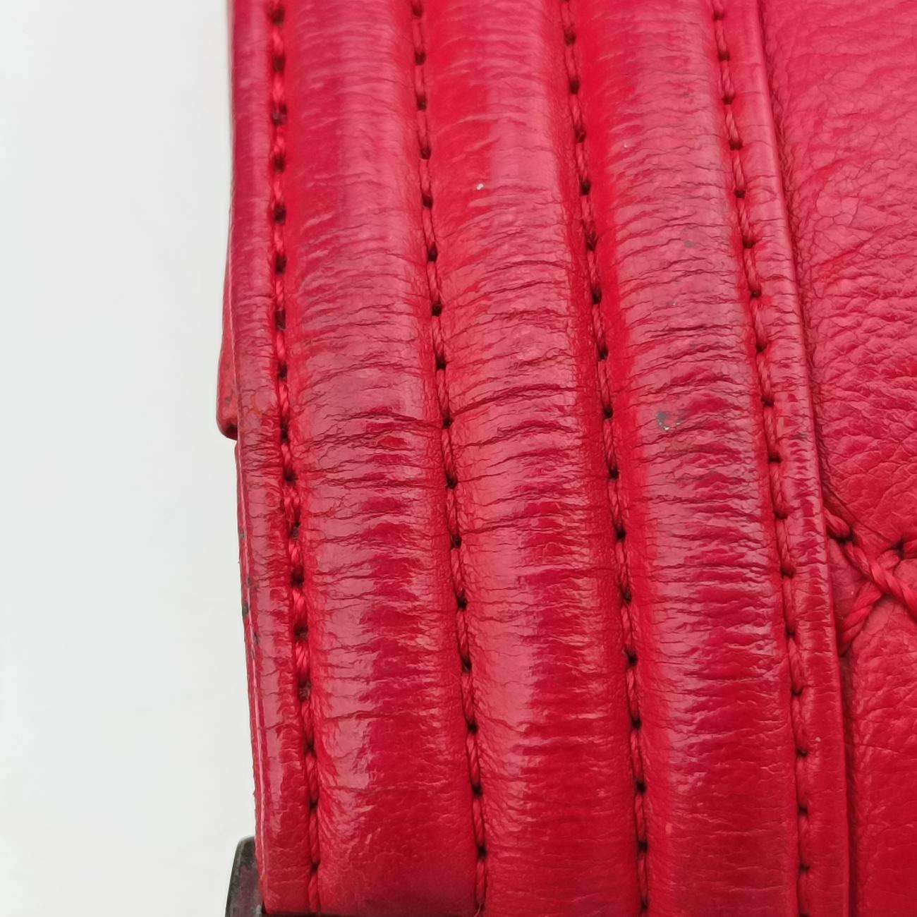 BOY CHANEL Red Leather 18893037
