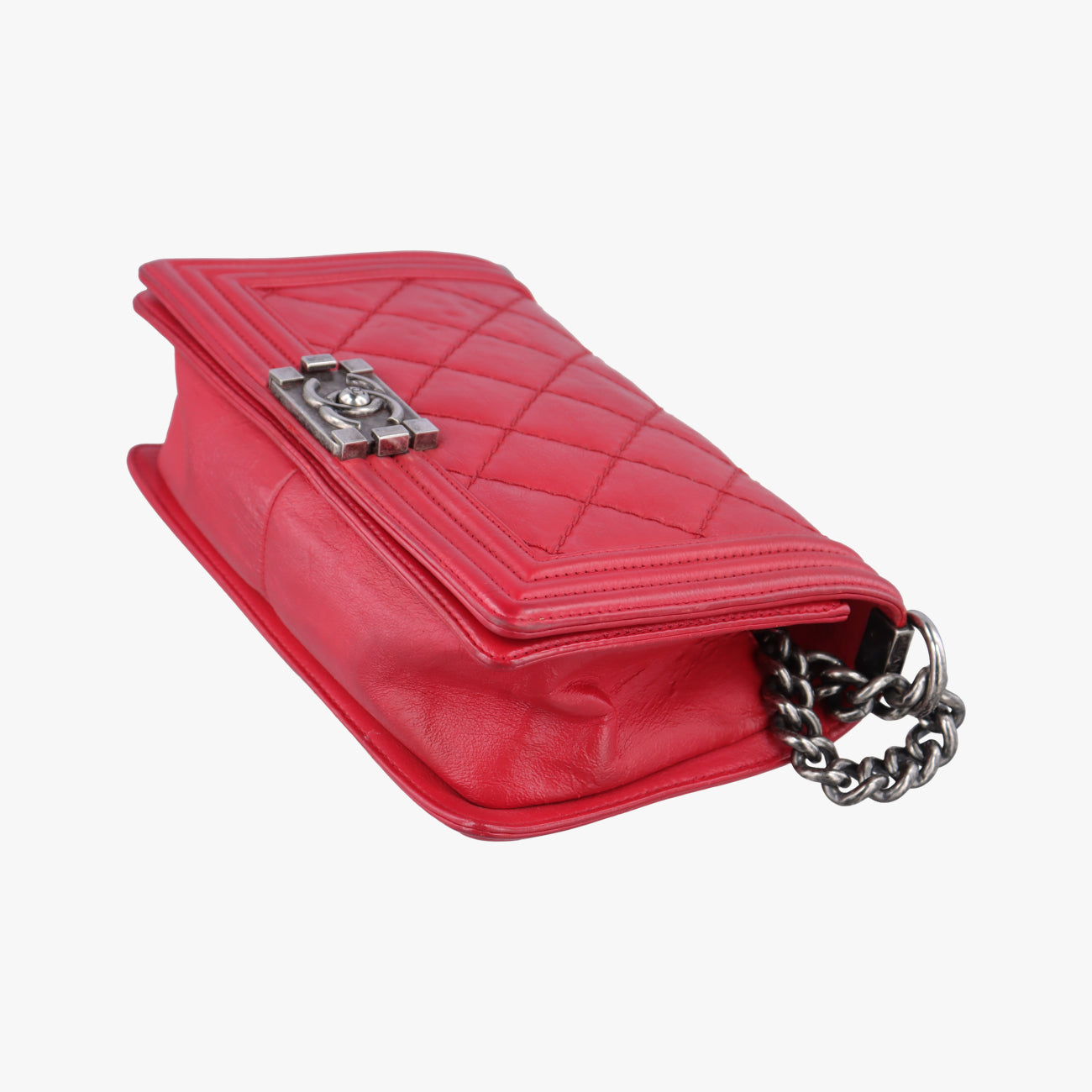 BOY CHANEL Red Leather 18893037