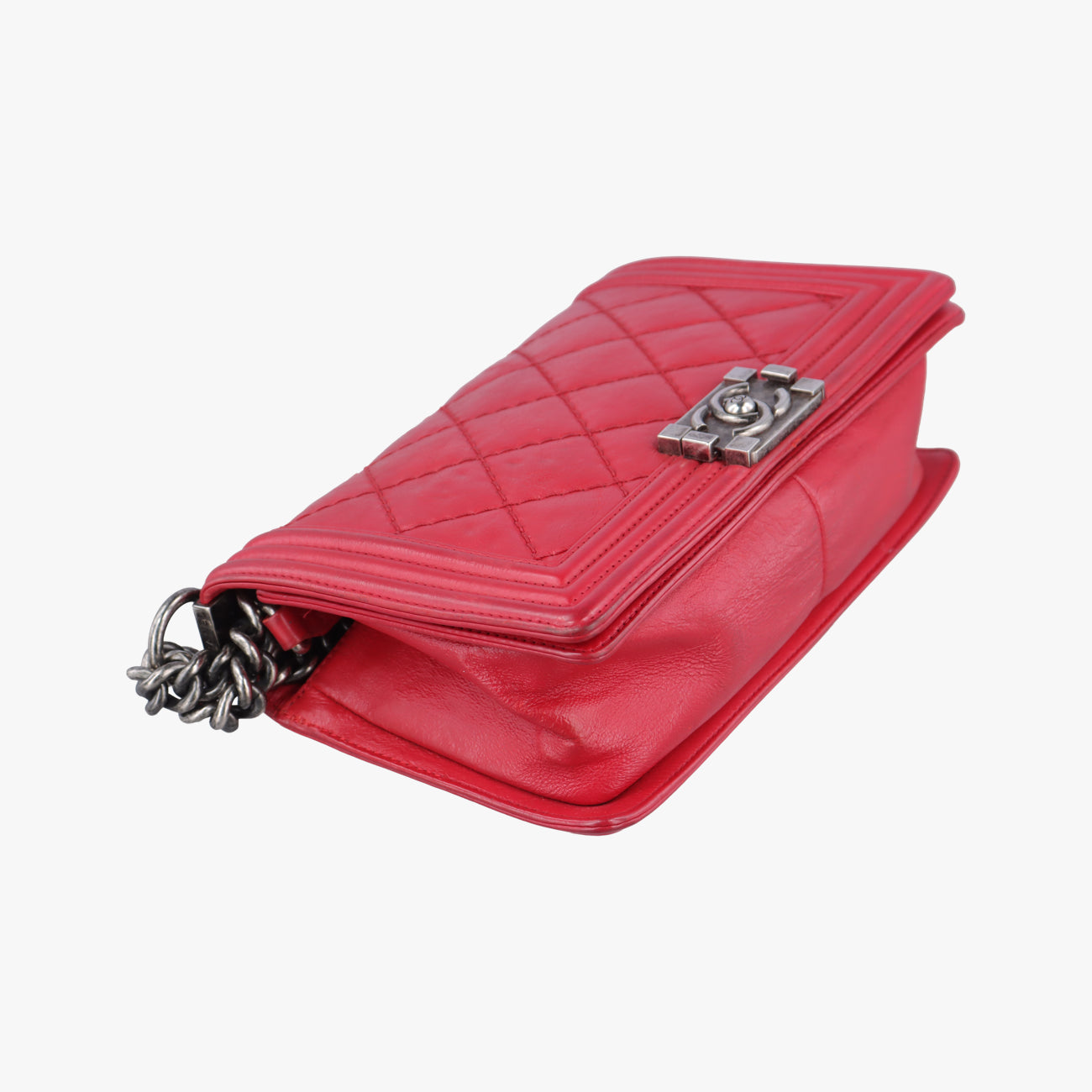 BOY CHANEL Red Leather 18893037