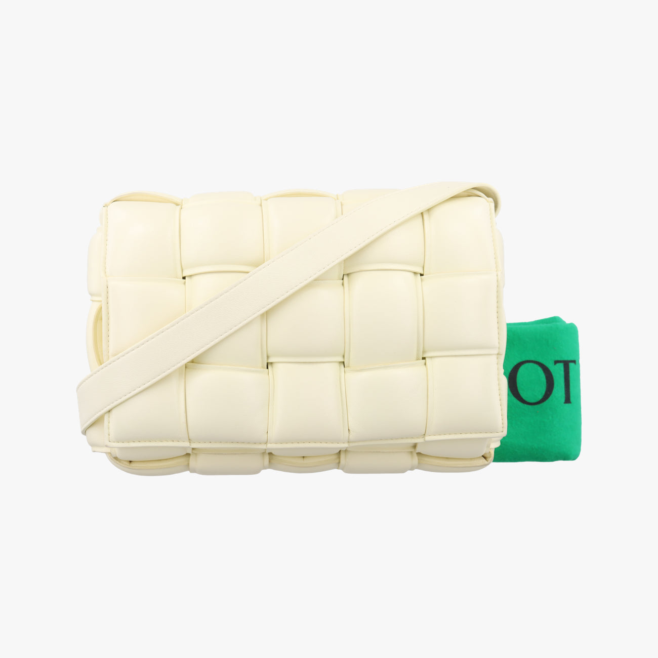 Padded CASSETTE Yellow lambskin B09894184T