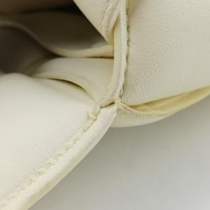 Padded CASSETTE Yellow lambskin B09894184T