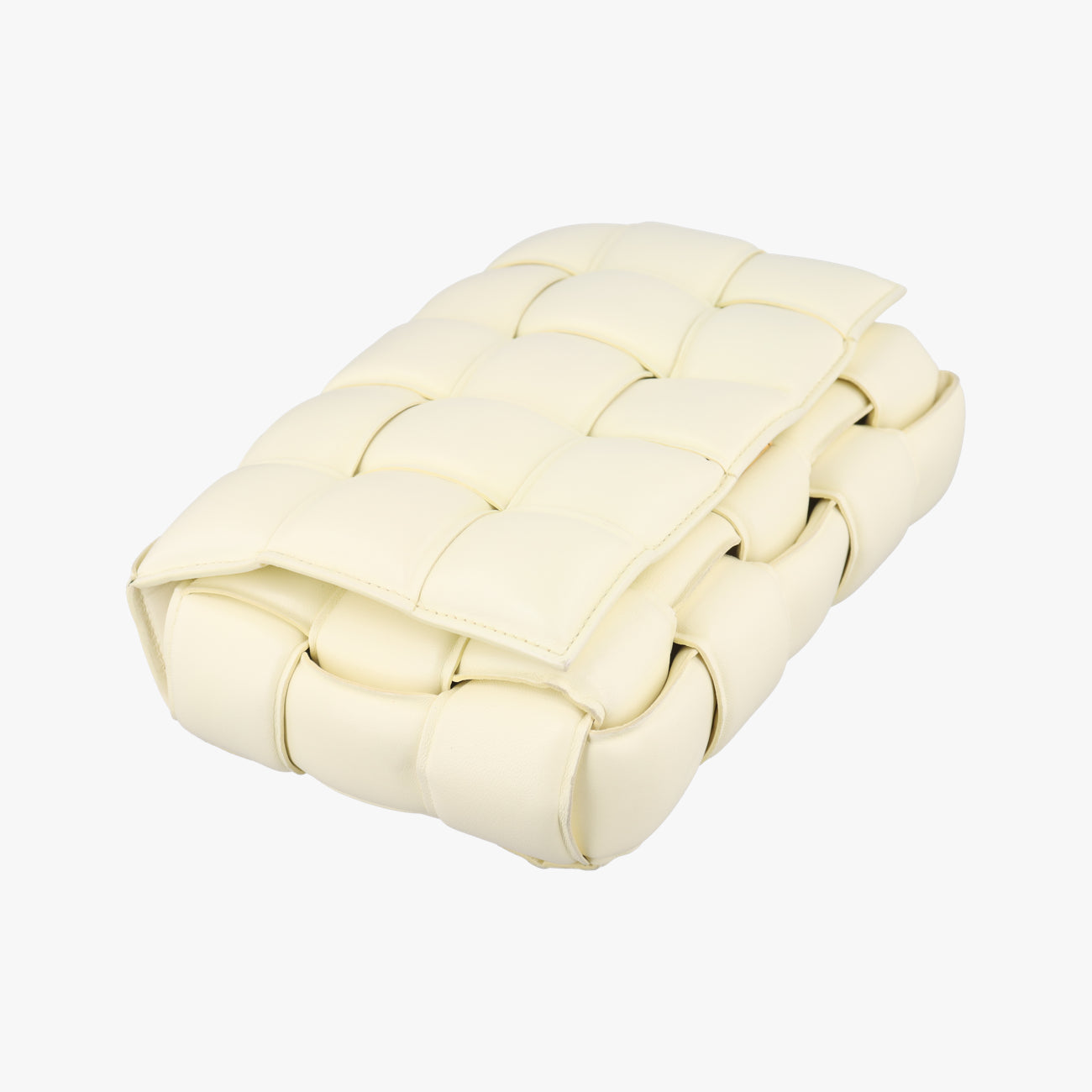 Padded CASSETTE Yellow lambskin B09894184T