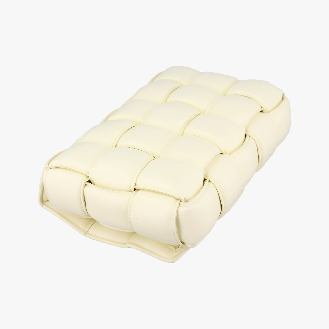 Padded CASSETTE Yellow lambskin B09894184T