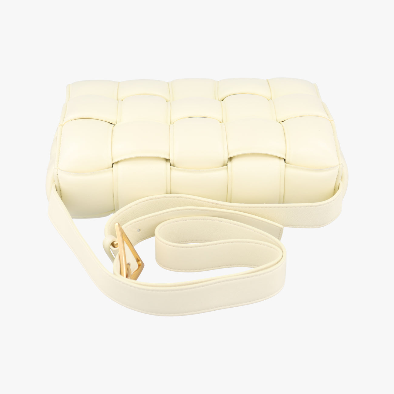 Padded CASSETTE Yellow lambskin B09894184T