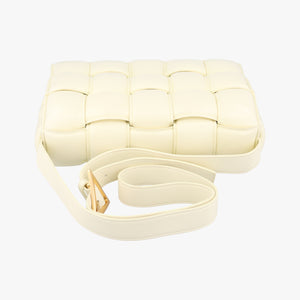 Padded CASSETTE Yellow lambskin B09894184T